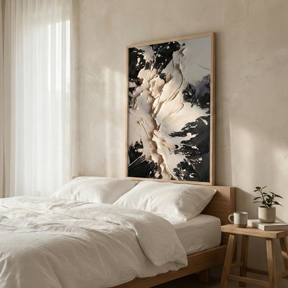 The Void - Heavy Texture Abstract Wall Art