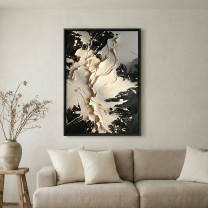 The Void - Heavy Texture Abstract Wall Art