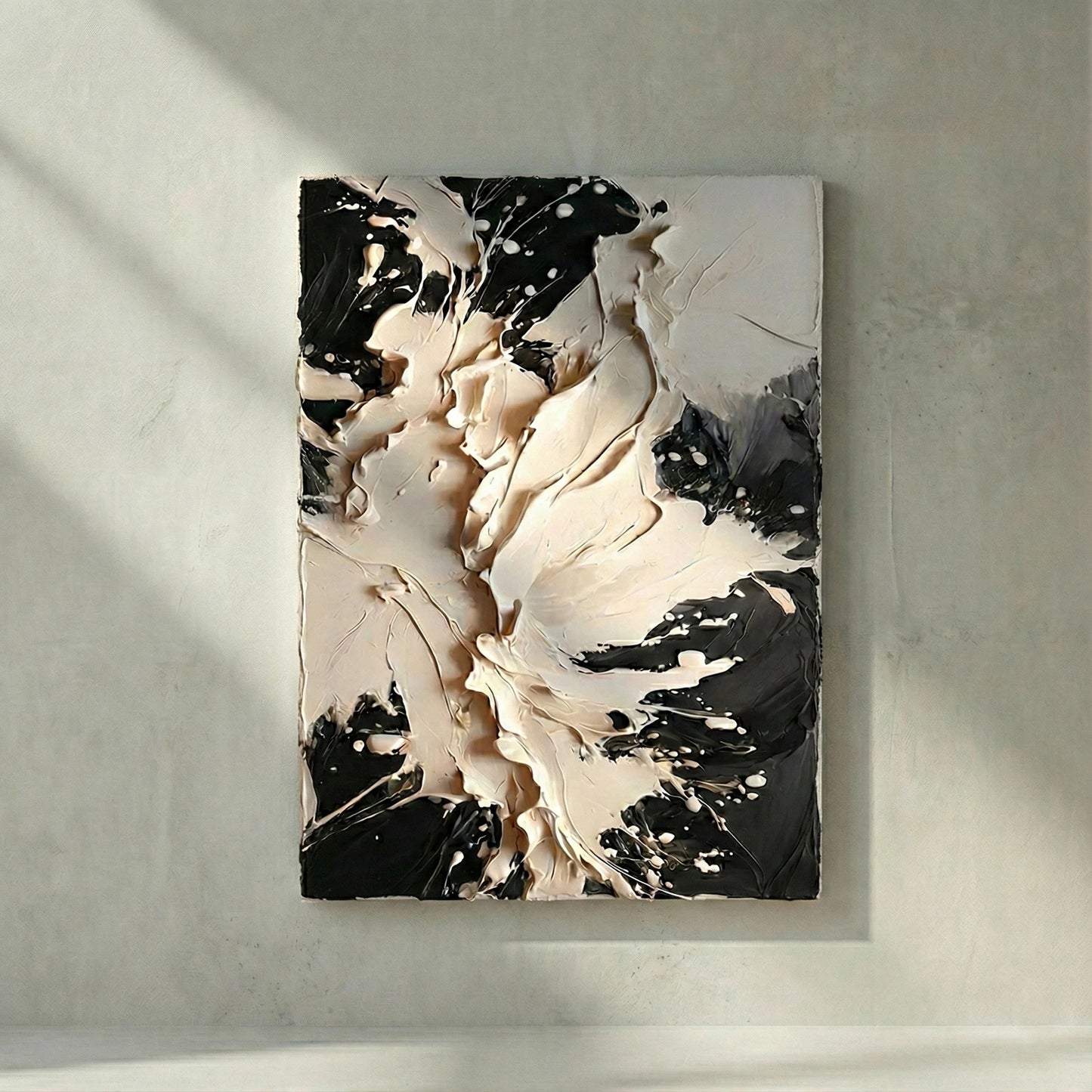 The Void - Heavy Texture Abstract Wall Art