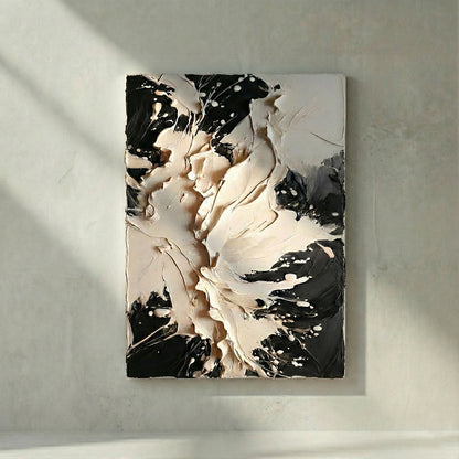 The Void - Heavy Texture Abstract Wall Art